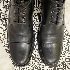 Prada women’s black oxfords, vintage original box. Great condition. Size 37 1/2.